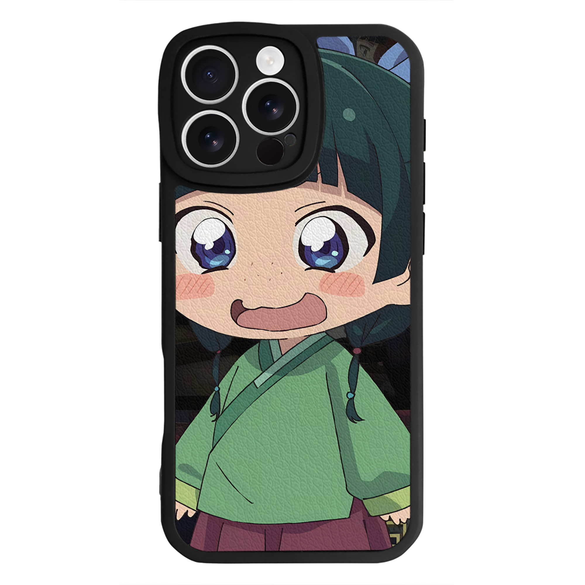 薬屋のひとりごと The Apothecary Diaries 【iPhone 16シリーズ対応】シリコンスマホケース（レザー調） 材質：シリコン